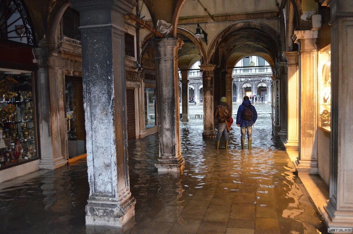 淹水的威尼斯